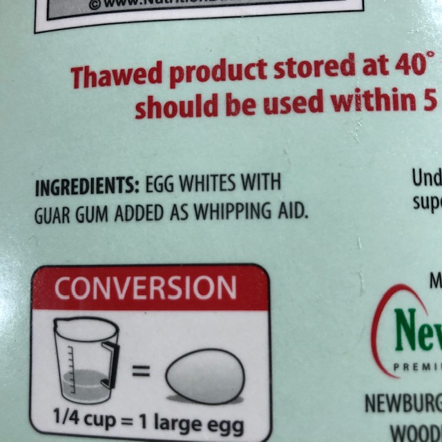 Frozen Egg White 2.27 Kg Bottle Unit